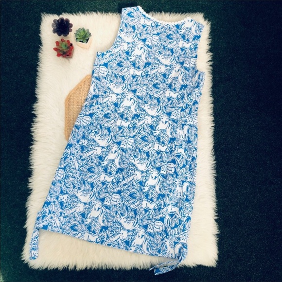 Lilly Pulitzer Melani Shift Dress Fancy Feet - Picture 4 of 12